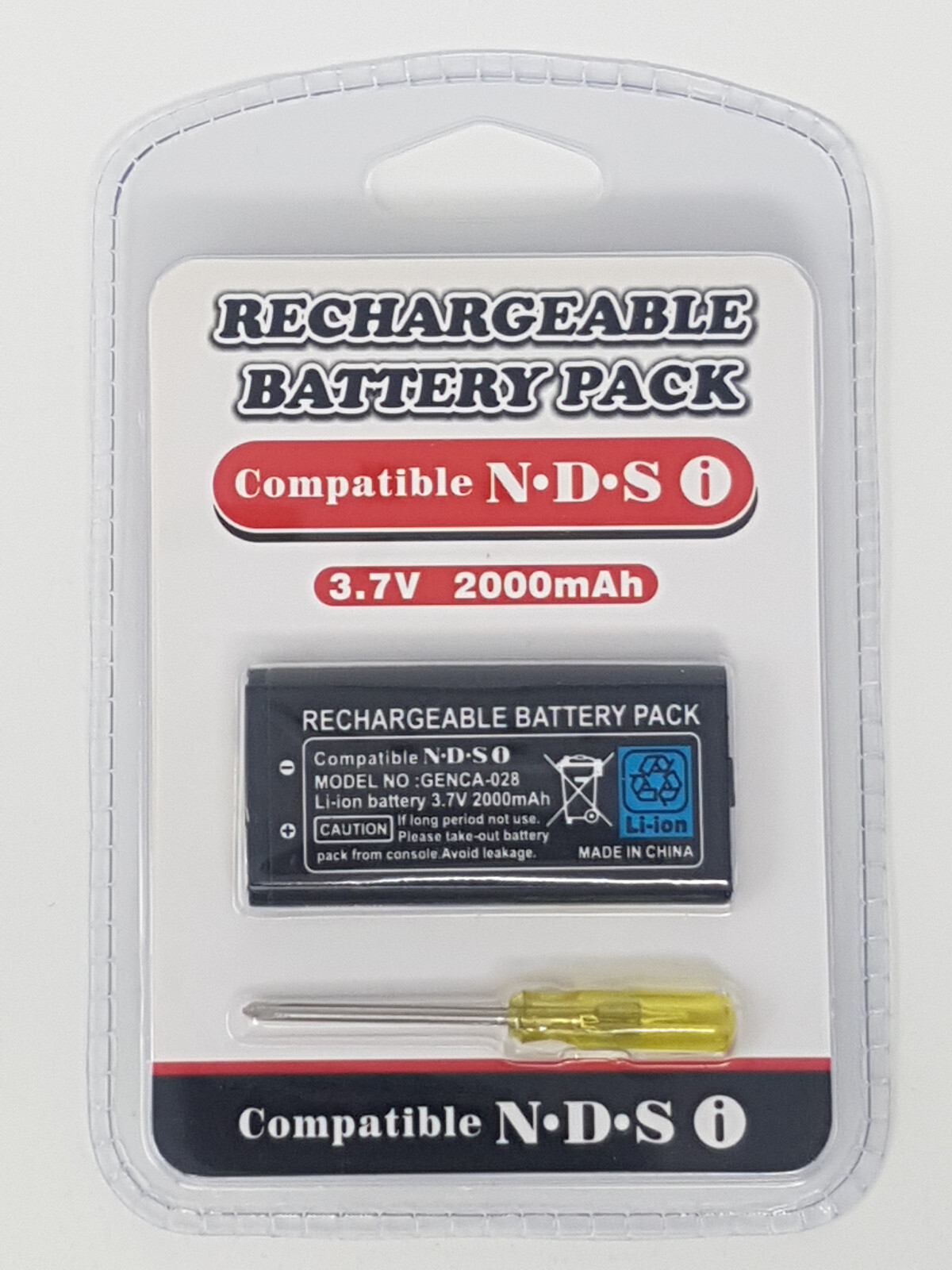 Replacement Battery 2000mAh 3.7V for Nintendo DSI Console