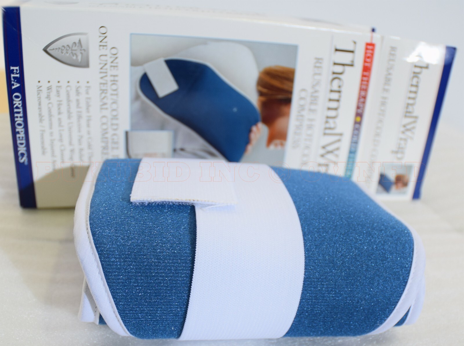 ThermalWrap FLA 53-121 Reusable Hot & Cold Compress 6"x10" Universal Back Wrap