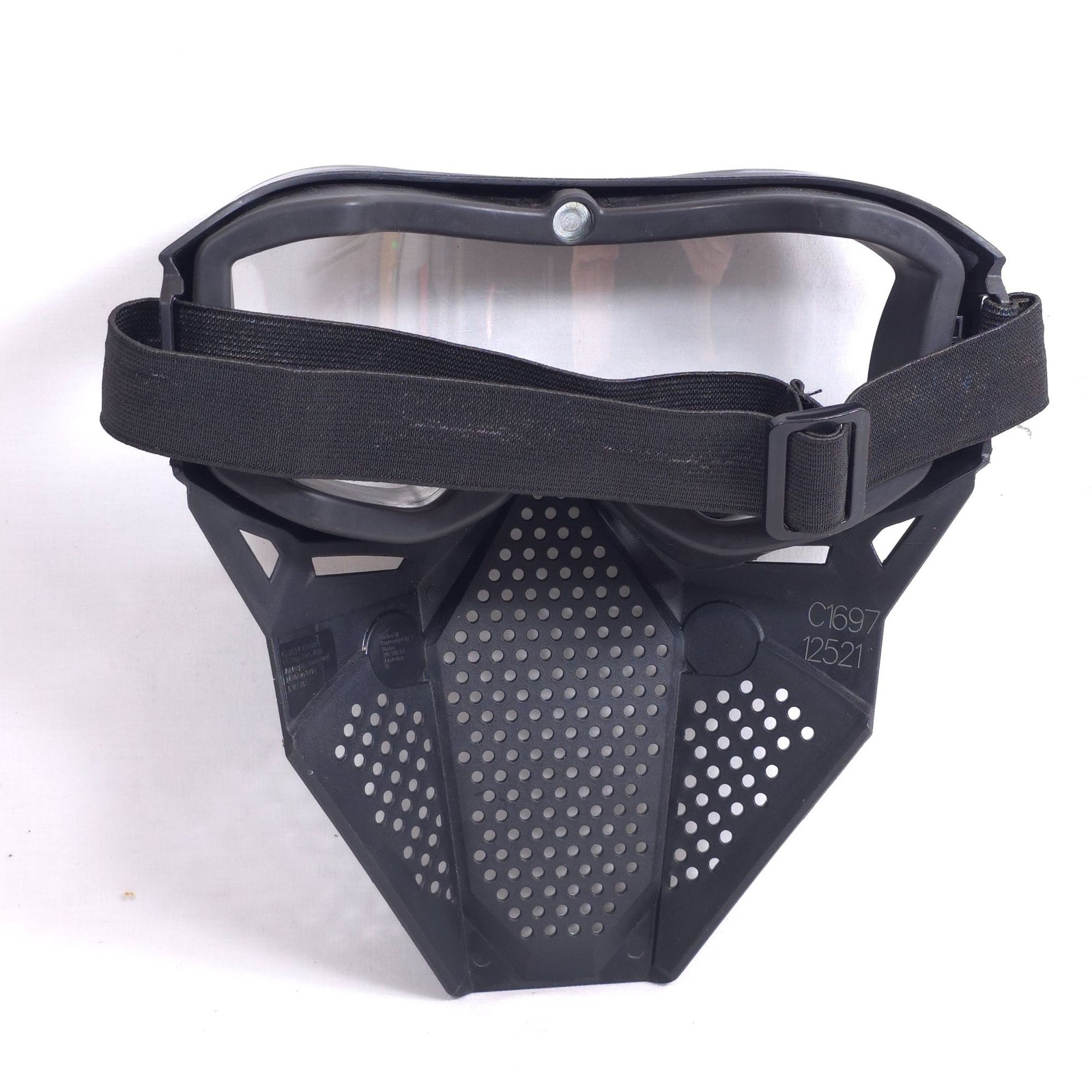 Nerf Rival Phantom Corps Protective Adjustable Face Mask Black White 2014 Hasbro