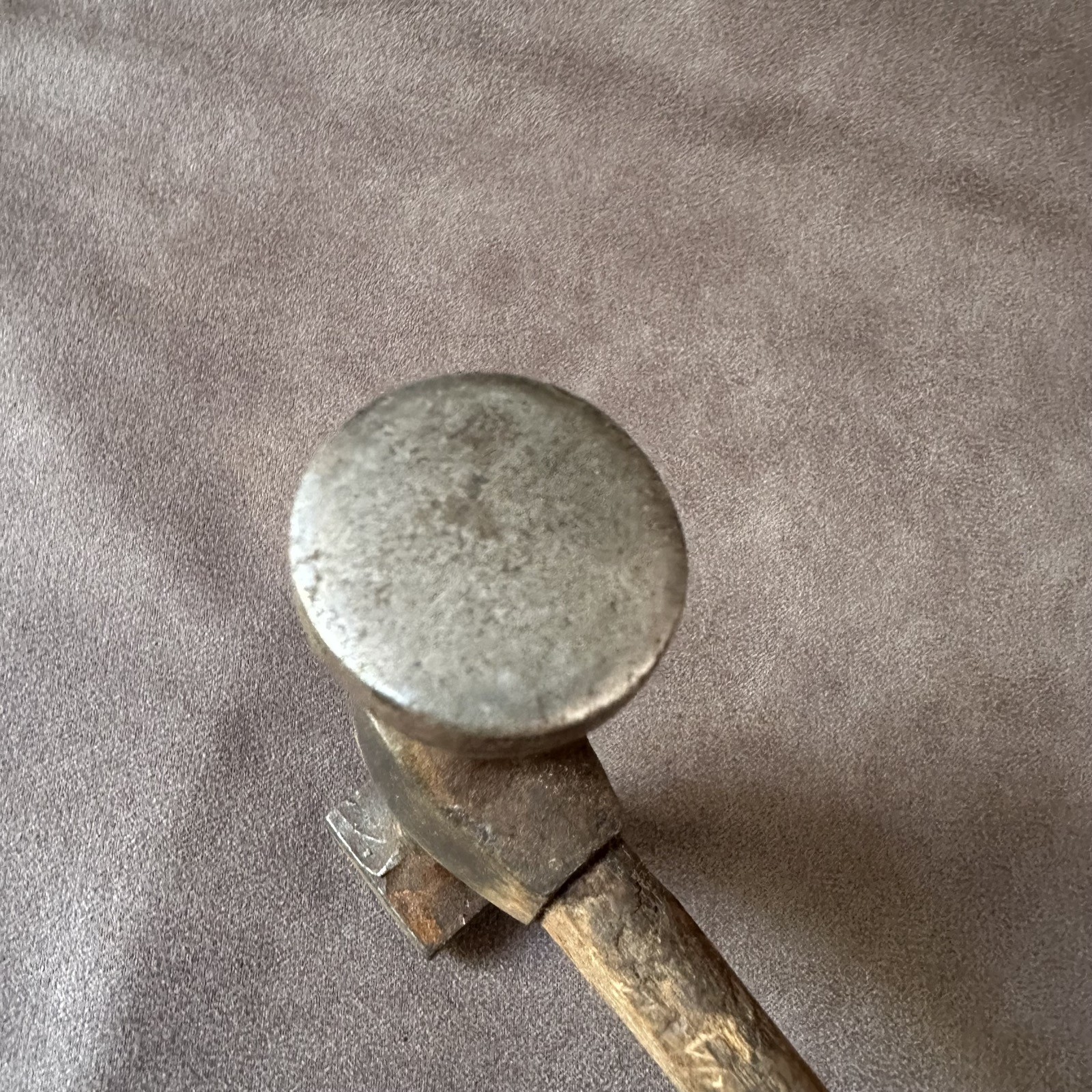 VINTAGE STANLEY AUTO BODY REPAIR PANEL BEATING SHRINKING HAMMER HAND TOOL