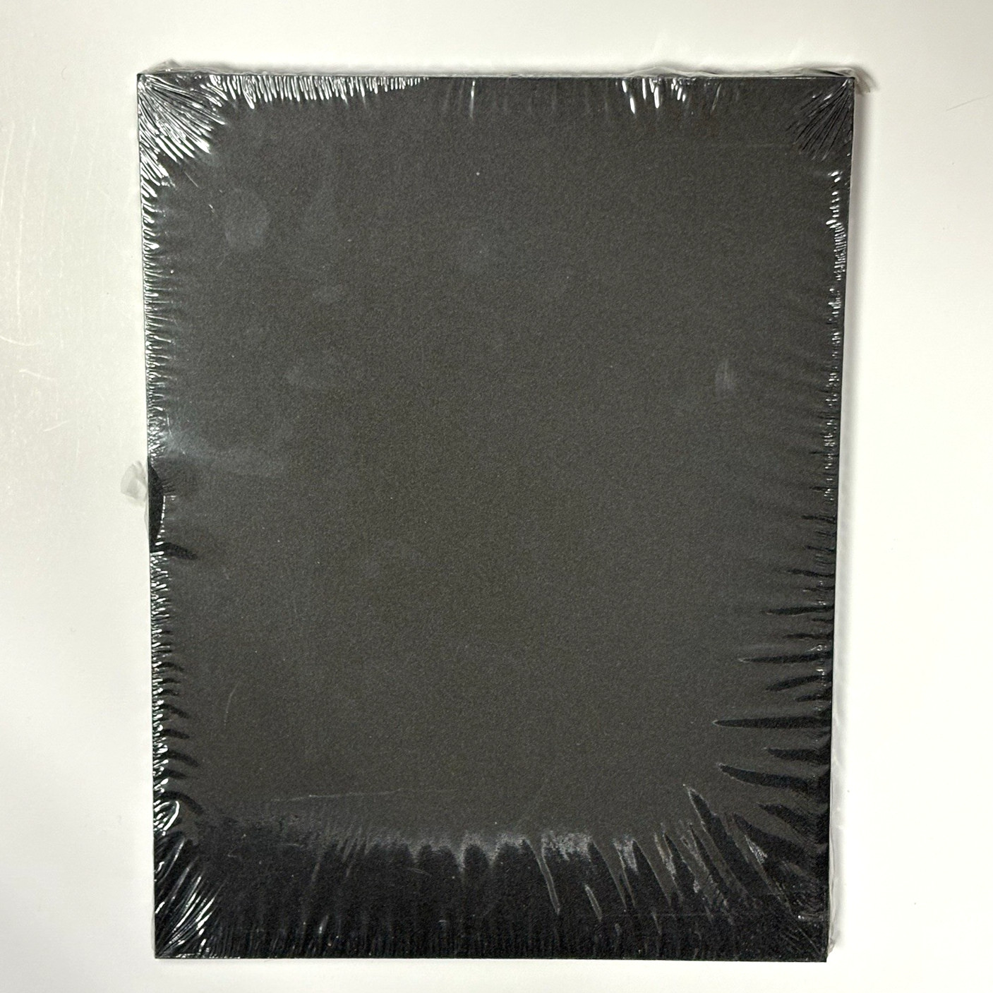 Office Depot Designer Textured Binding Covers, 8.5in. x 11in., Black, Pack of 20