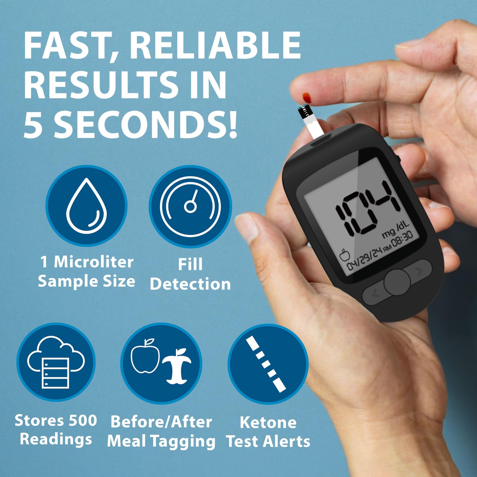 TRUENESS Blood Glucose Meter Bundle -