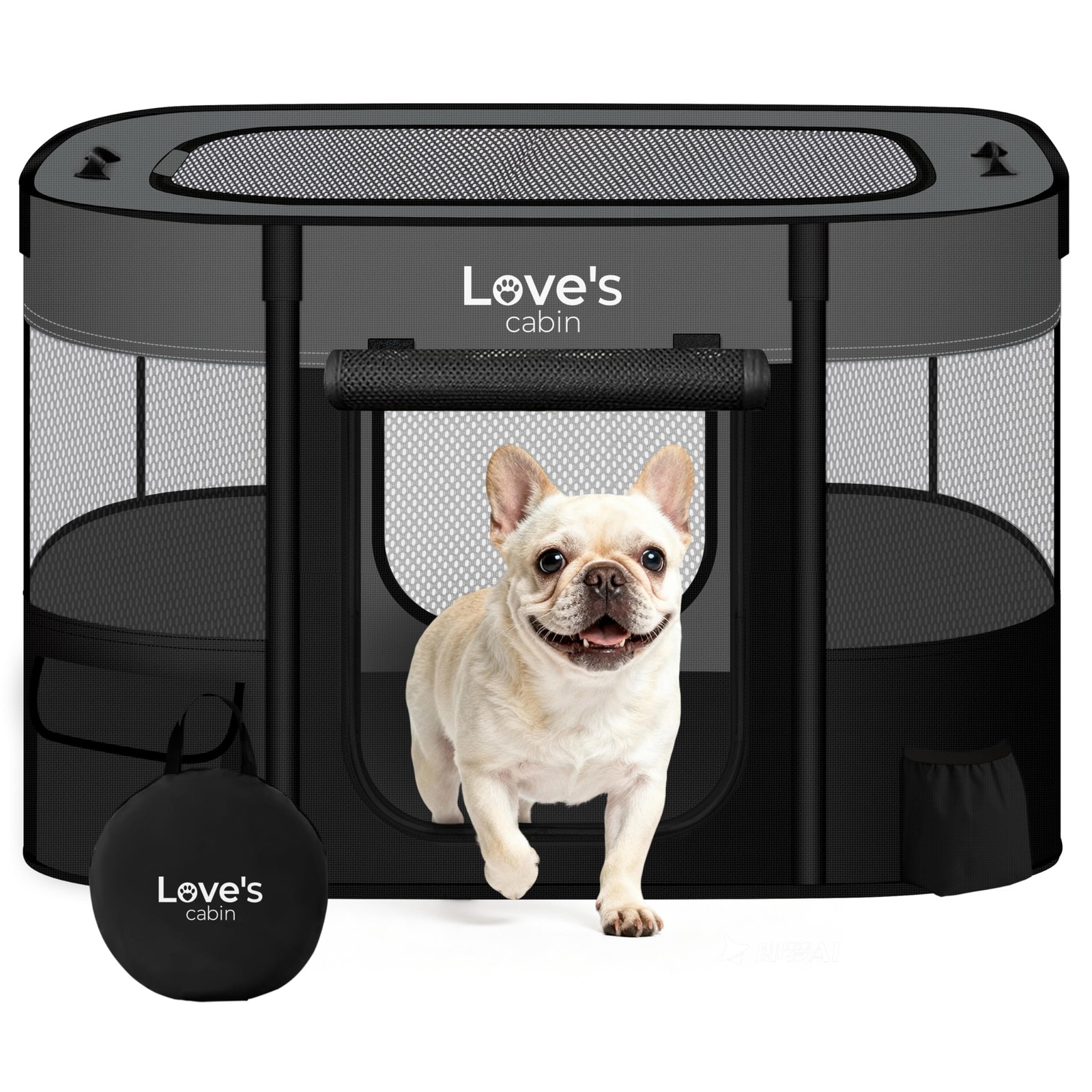 Pet Puppy Dog Playpen, Medium Dog Tent Crates Cage Indoor/Outdoor, Portable E...