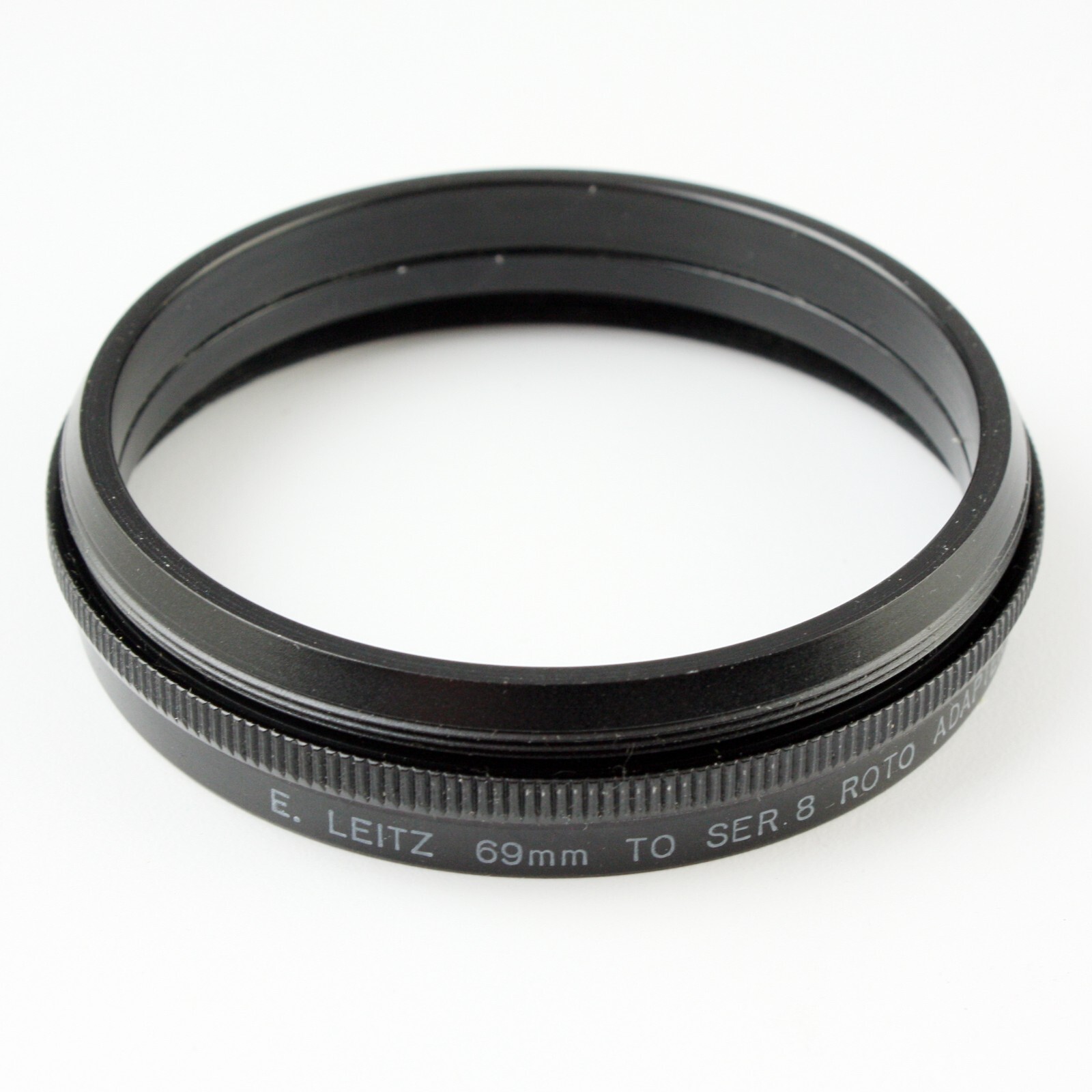 "E. Leitz" 69mm to Series VIII Rotating Filter Adapter