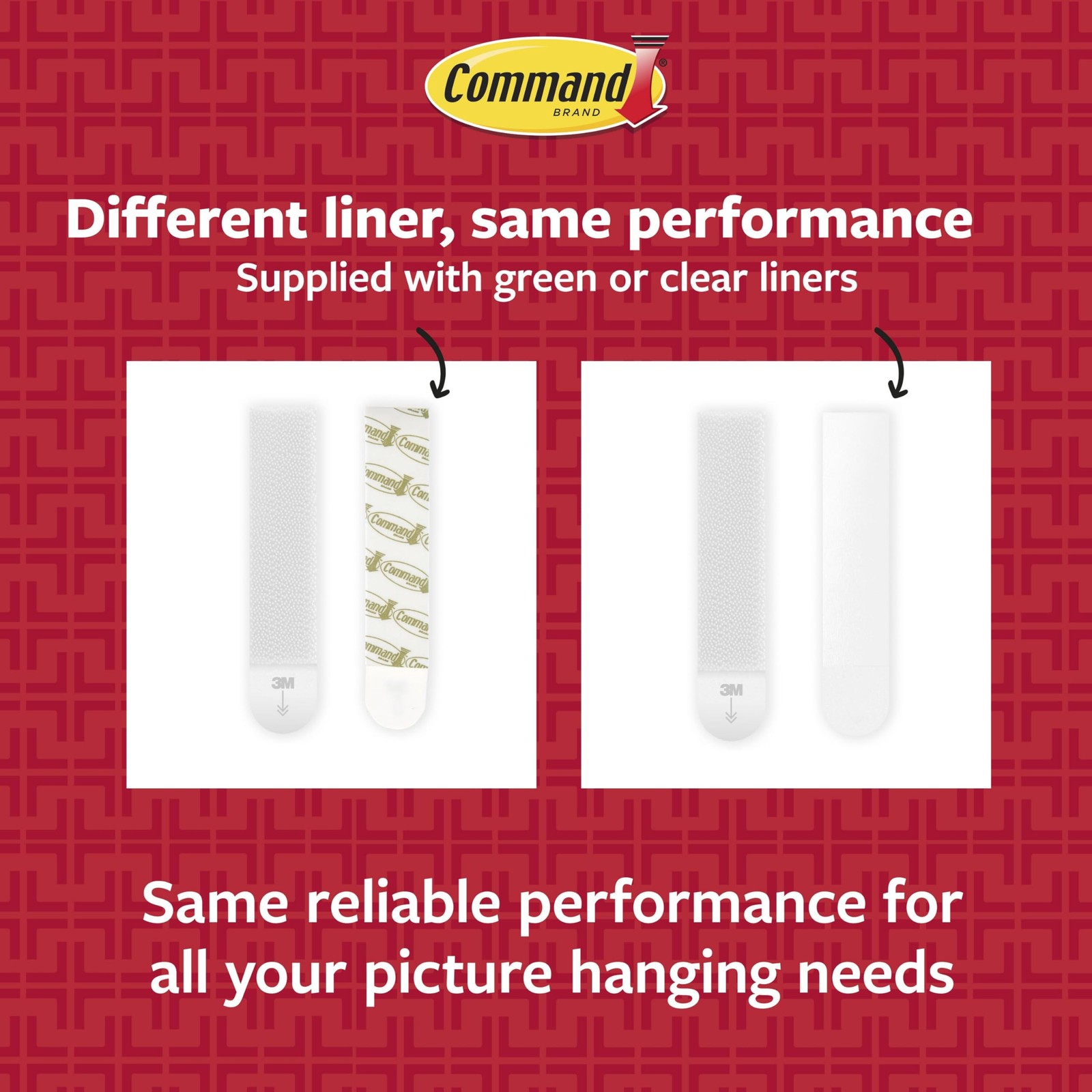 Command Heavyweight Picture Hanging Strips 20 lb - 16 Total Strips, White