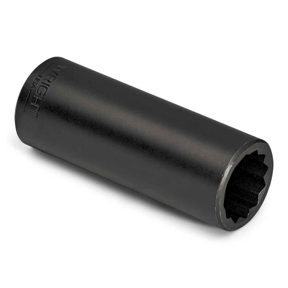 Wright Tool 4966 1/2" Drive Deep Impact Socket 12-Point SAE 1/2"