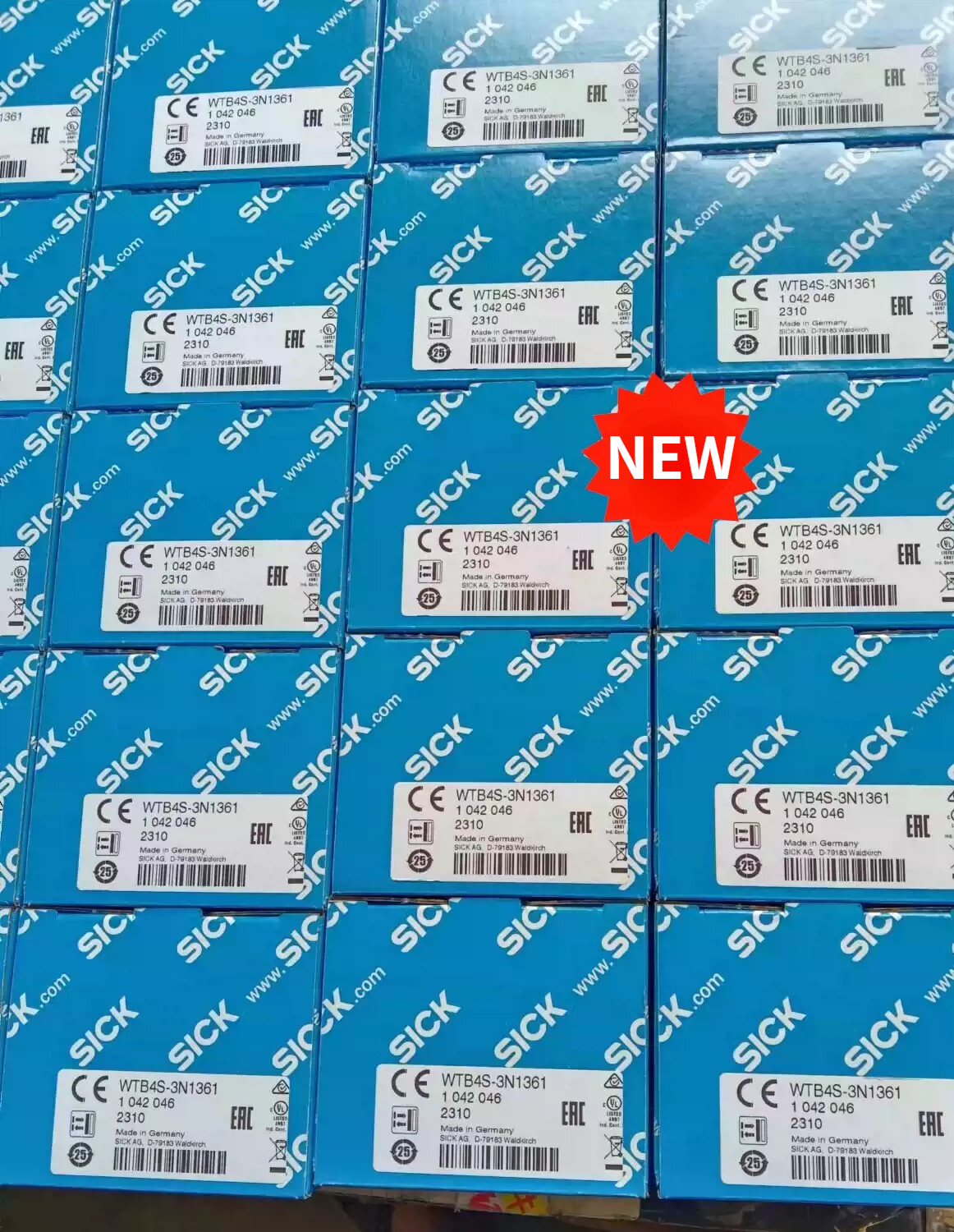 1pcs SICK WTB4S-3N2161 1042045 Photoelectric Sensor  New