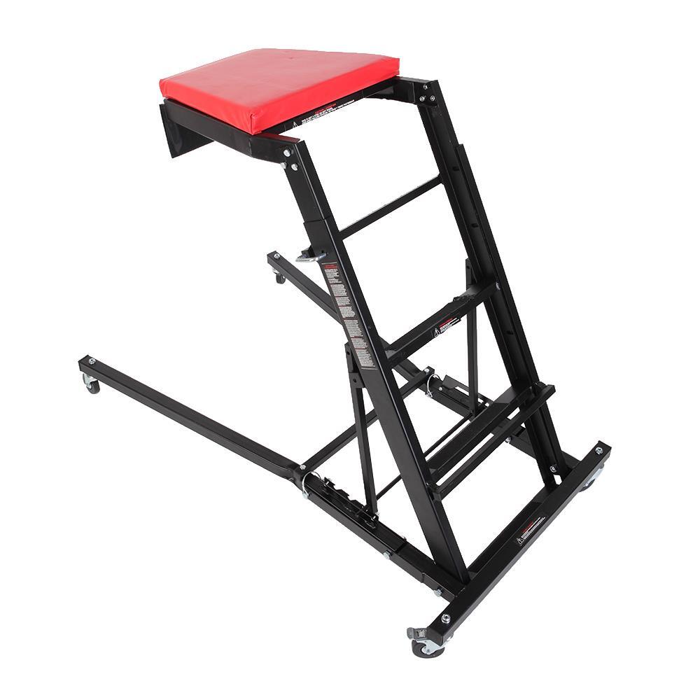 400lbs Engine Access Topside Creeper Height Ladder& 4 Wheels Adjustable