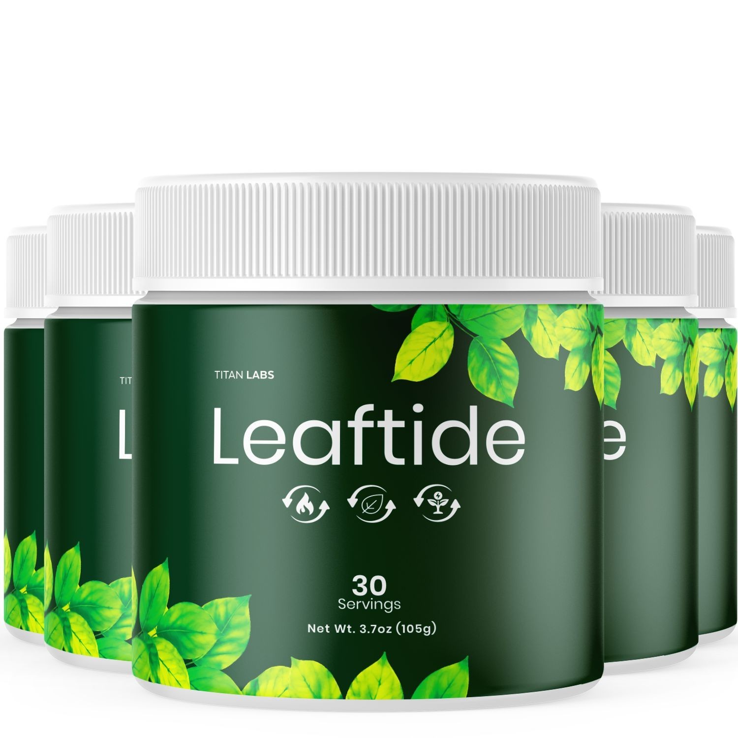 (5 Pack) Leaftide Powder Weight Management Support Formula Leaf Tide 150 Serving