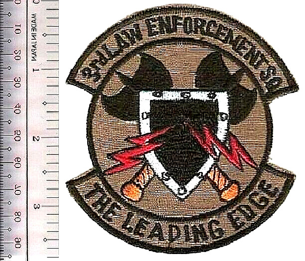 US Air Force Philippines 3rd Law Enforcement Squadron LES Clark  vel NO TARIFF