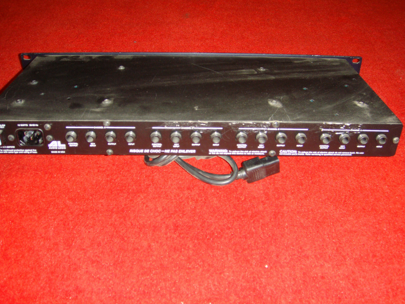 Audio Logic MT44 Quad Vintage Rack Mount Noise Gate
