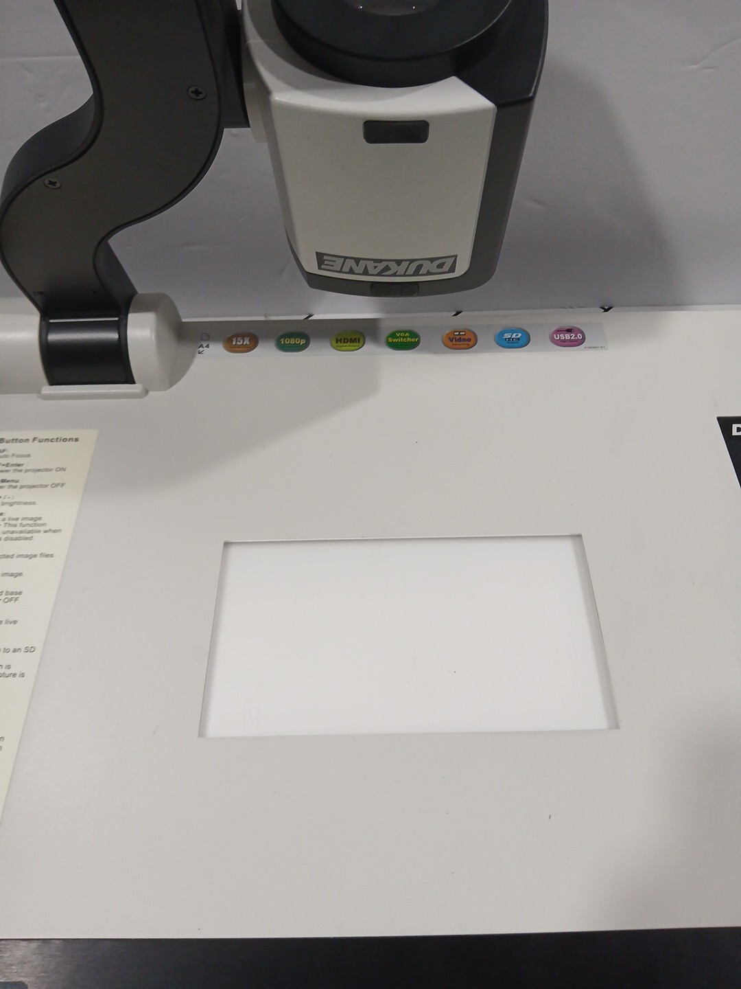 DUKANE DVP507 DIGITAL VISUAL PRESENTER