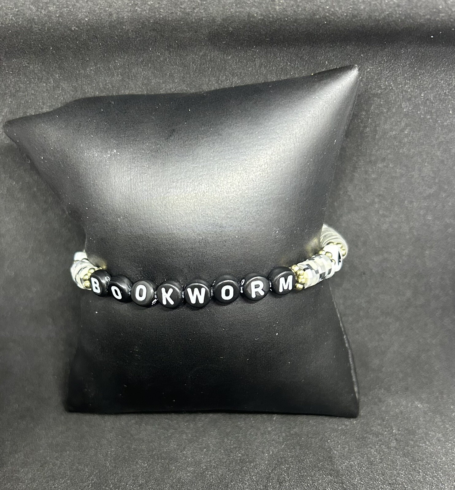Bookworm Heishi Bracelet