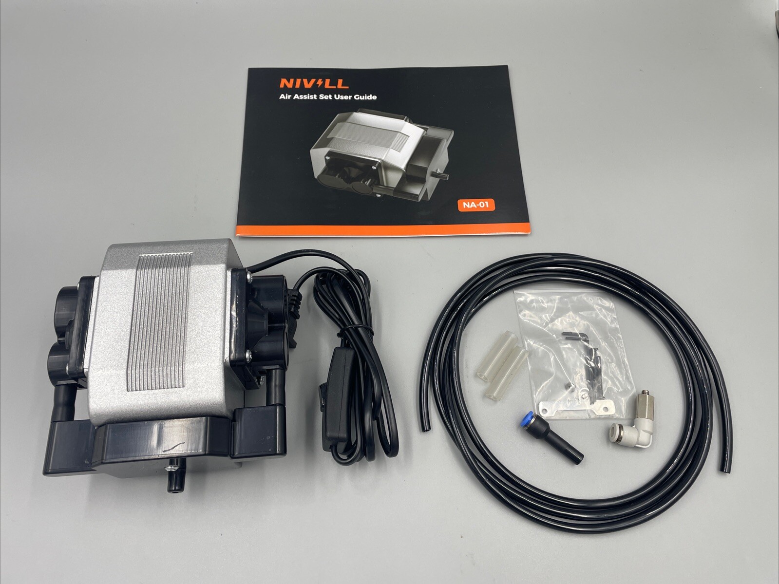 Nivill Air Assist for Laser Cutter Engraver Pump Kit Adjustable 30L Min NA01 NEW