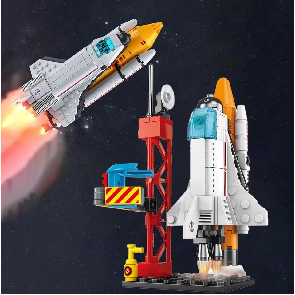 Spacecraft Building Blocks 107 PCS