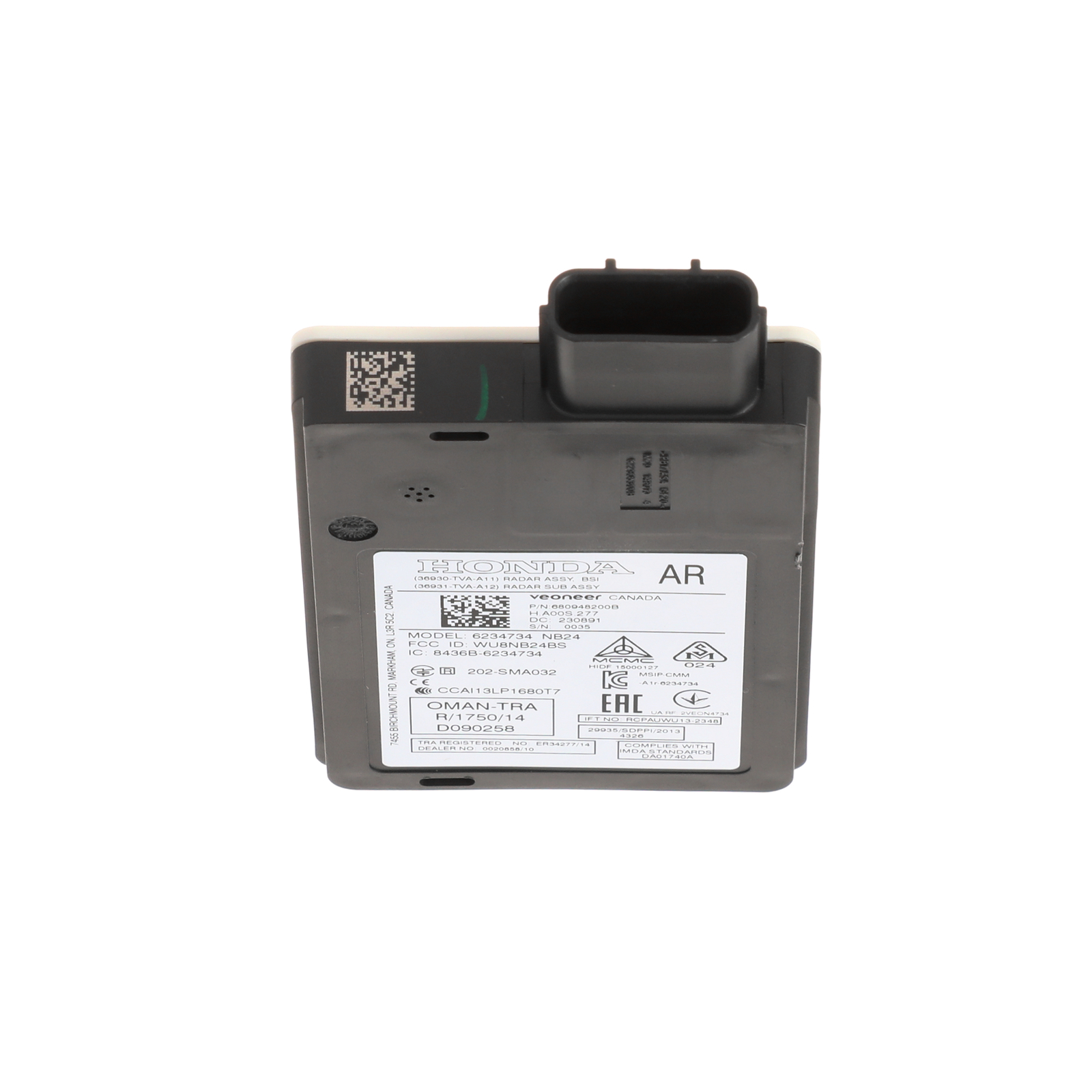 Genuine Honda Object Sensor 36931-TVA-A12