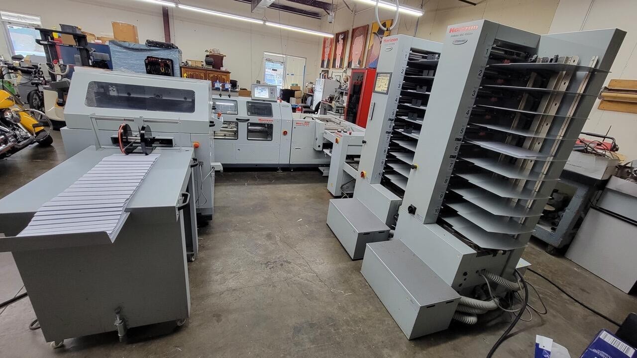 Horizon StitchLiner 5500 Digital Saddle Stitcher