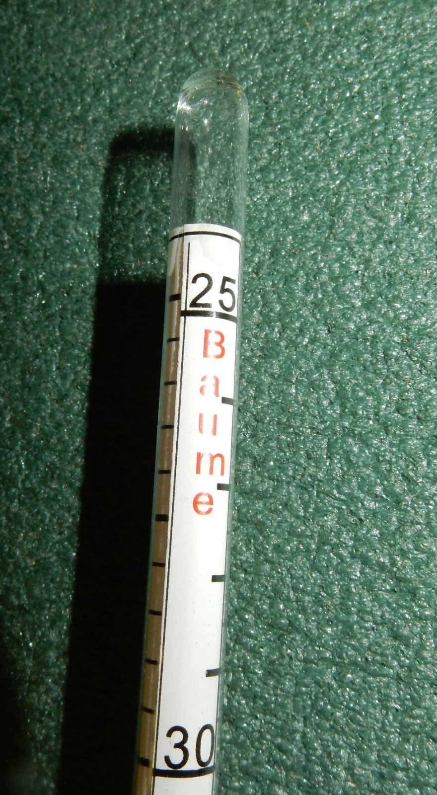 Maple Syrup Hydrometer w/ Brix & Baume Scales Including Graduated Cylinder