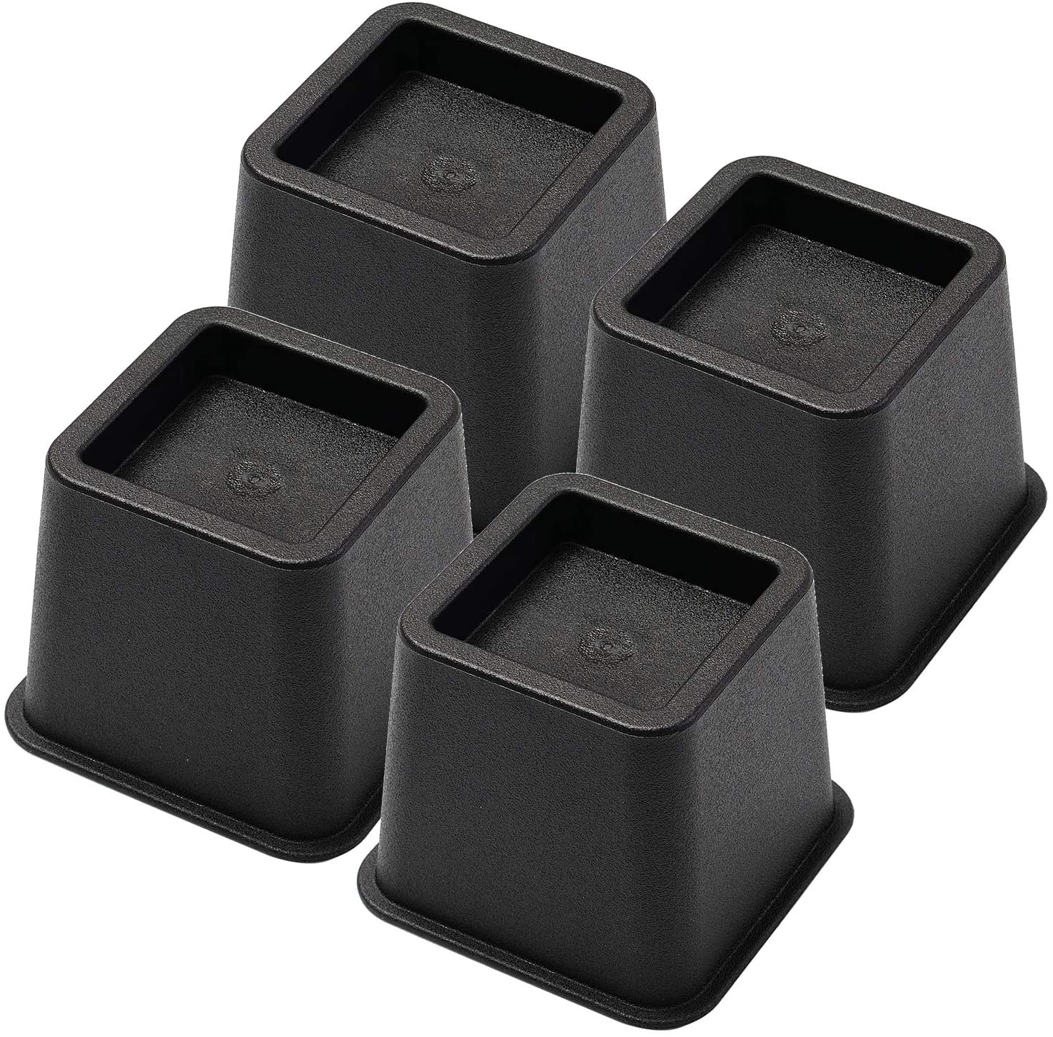 Bed Risers 3 Inch, Heavy Duty Square Furniture Frame Lift for Couch, Chair, Desk