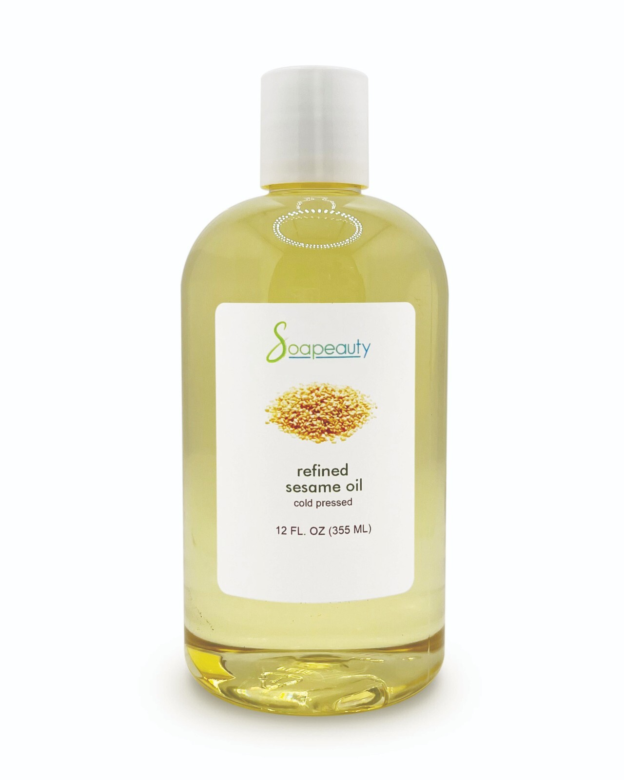 Sesame Oil Refined 100% Pure & Natural Cold Pressed 12 fl oz