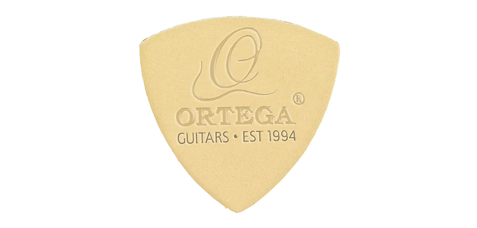 Ortega Real Leather Picks - Triangle UKEPICK-ASS