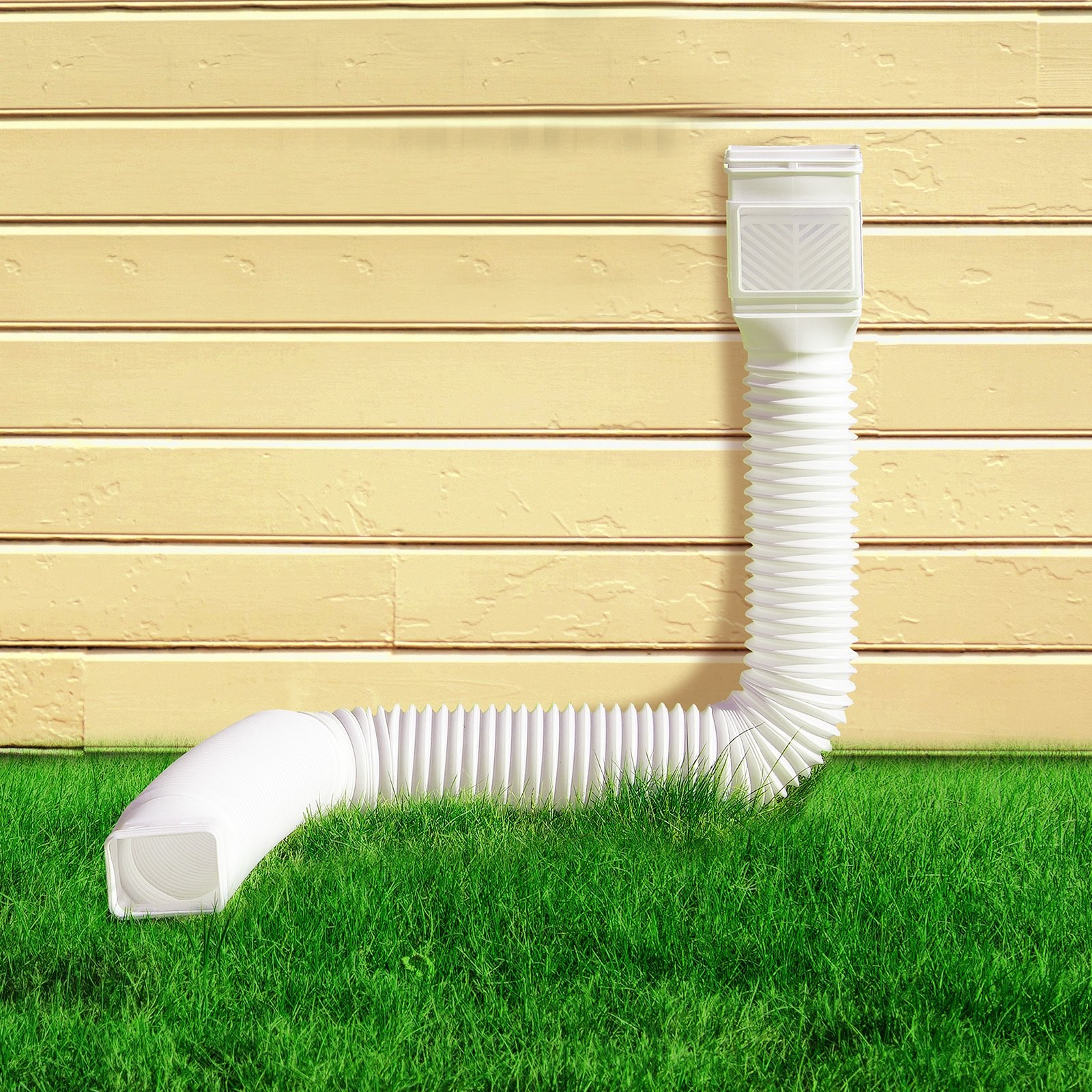 [New]Rain Gutter Downspout Extensions,2-Pack Flexible Downspout Extender,Down Sp