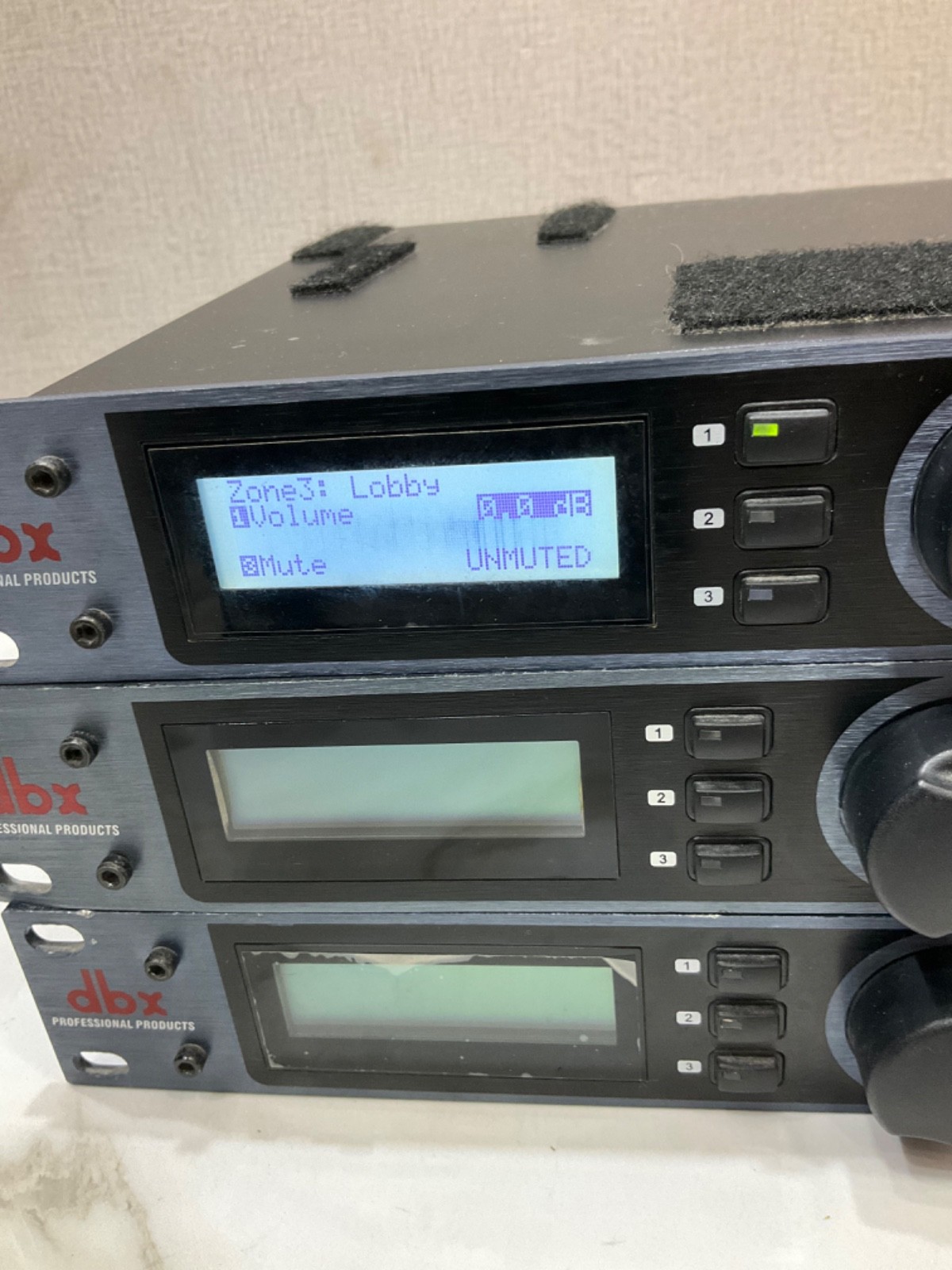 DBX ZONE PRO 640M DIGITAL ZONE PROCESSOR DBX640MV