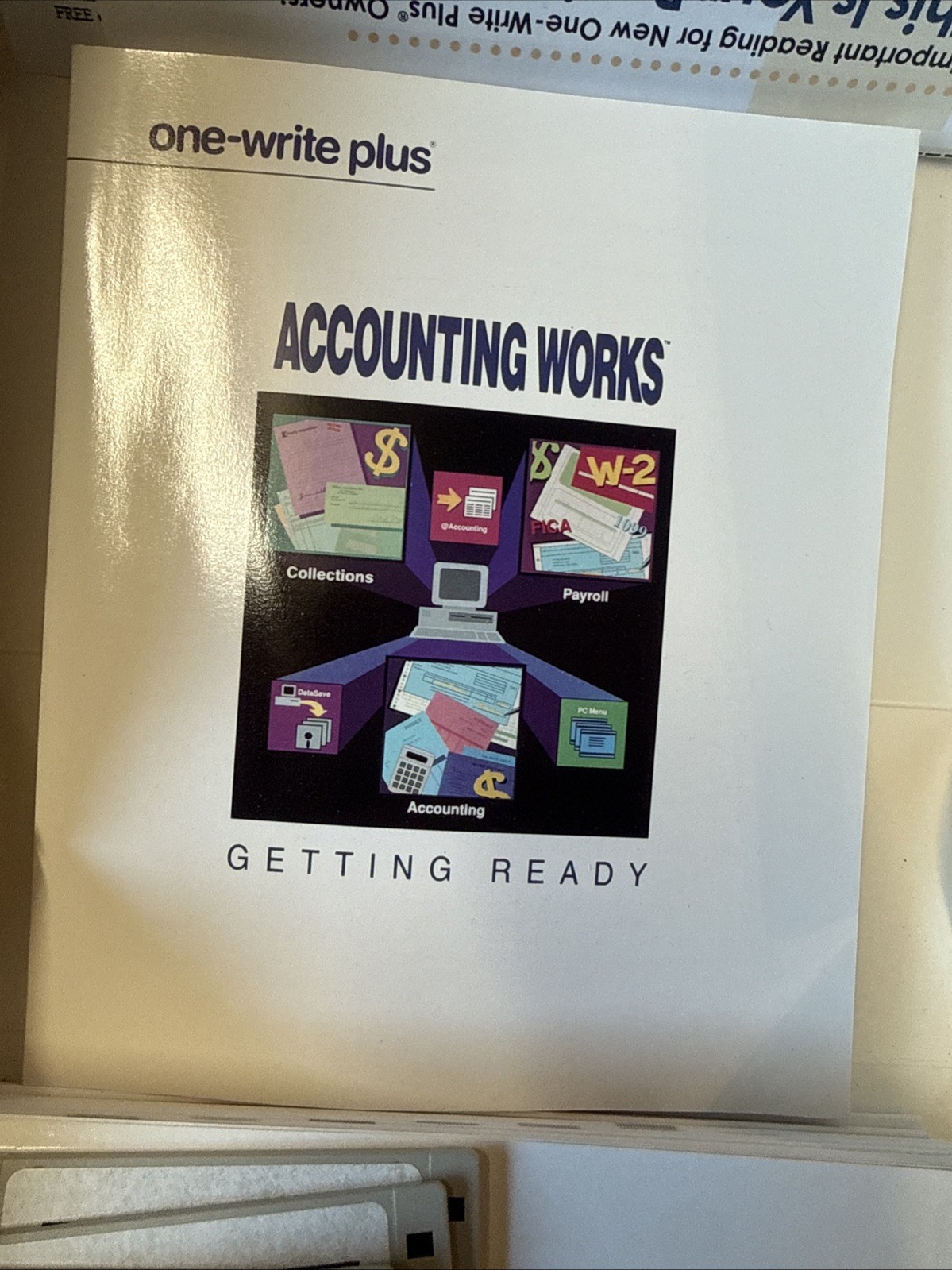 One-Write Plus Accounting Works Version 3 Vintage Computing