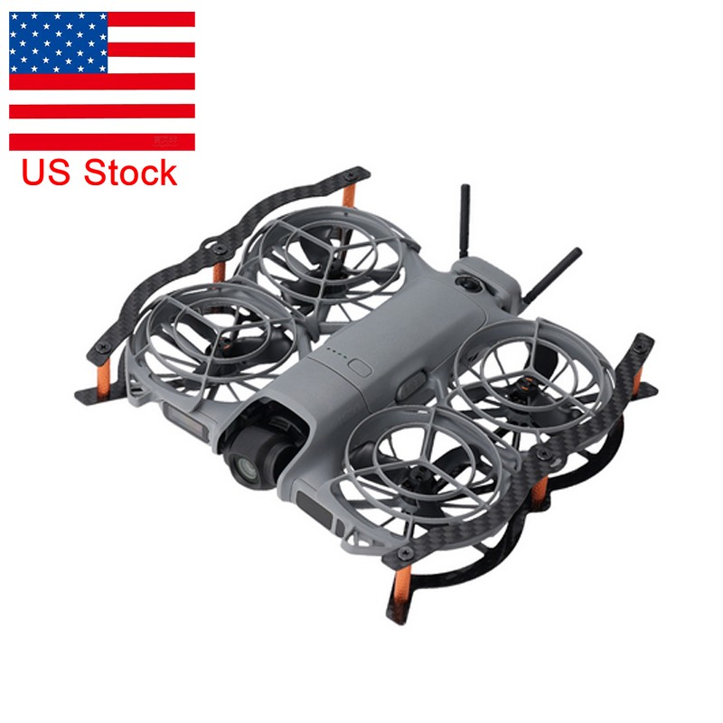 Carbon Fiber Armor Full Parts For DJI NEO 2 Drone Accessories Protective Bumper
