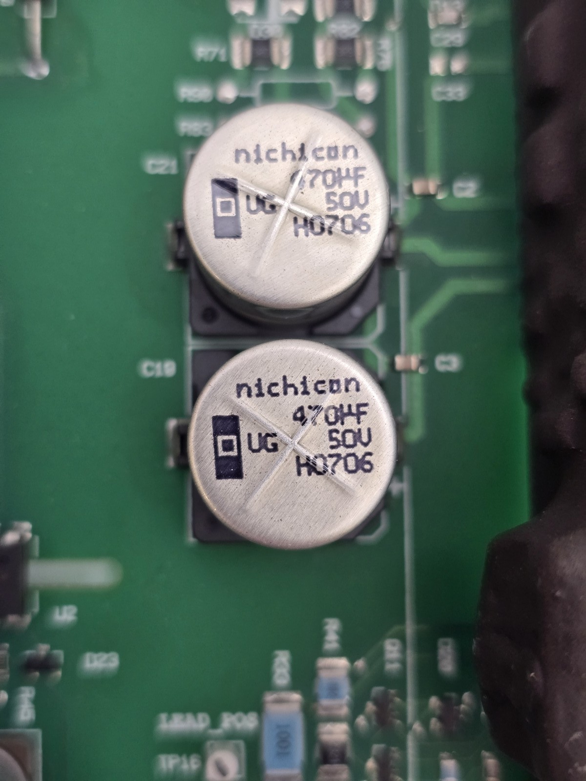 Liebert 02-791944-05 Processor Board Rev 2 Gate Driver Nichican 470uF 50V
