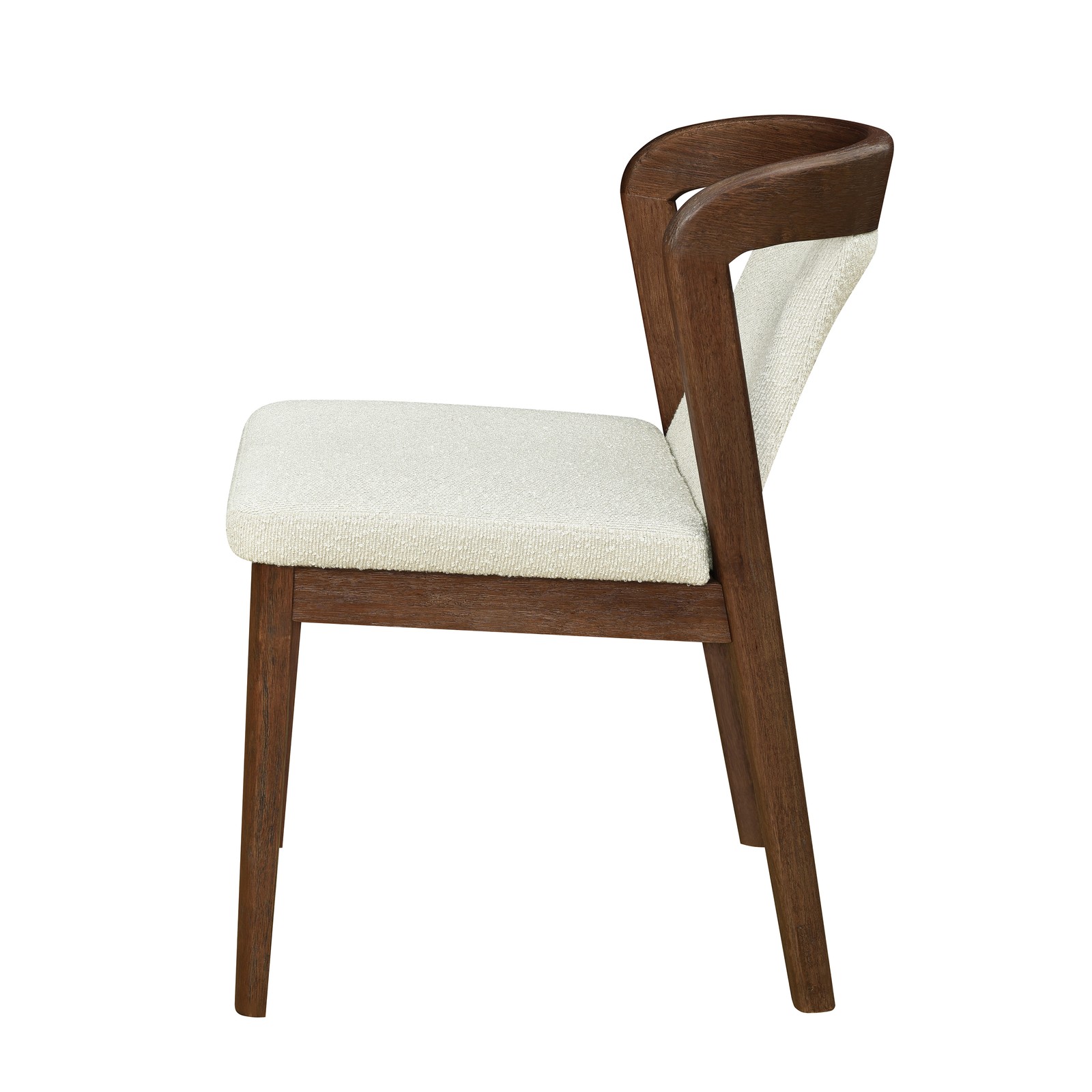 Upholstered Backrest Armless Dining Chairs