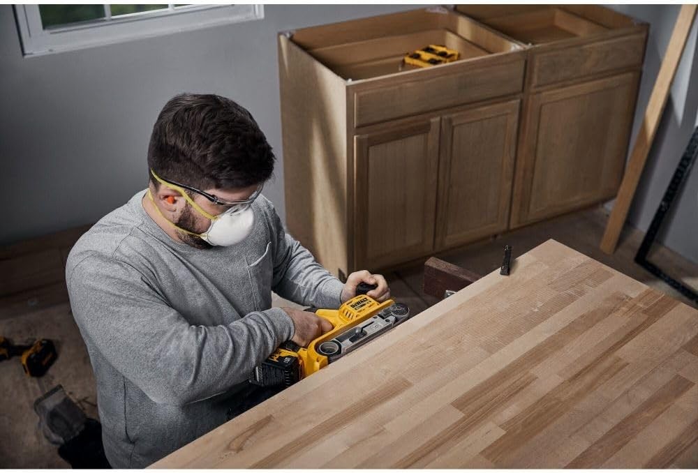 DEWALT 20V MAX* Belt Sander, Cordless, Brushless, Tool Only (DCW220B)