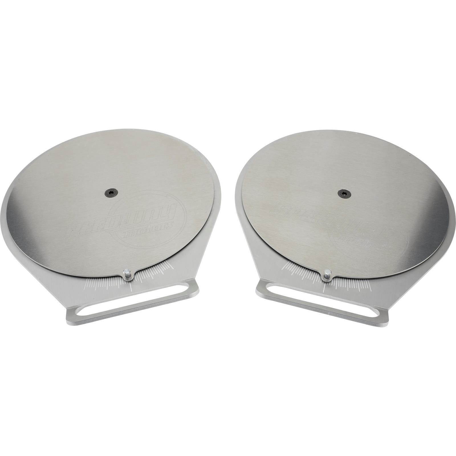Aluminum Turn Plates and Front Toe Alignment Gauge Tool