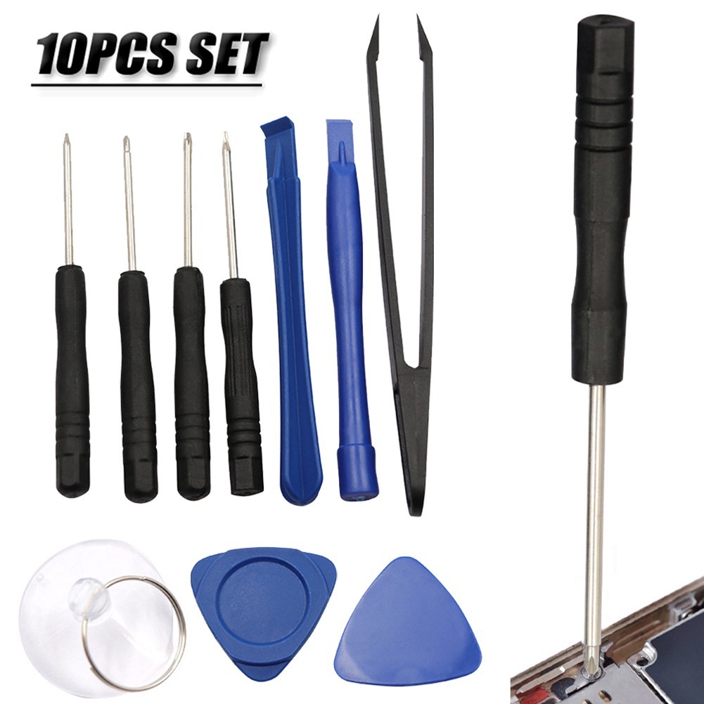 High Quality Disassemble Tool Kit 10pcs/set ABS Tweezers Computer Maintenance