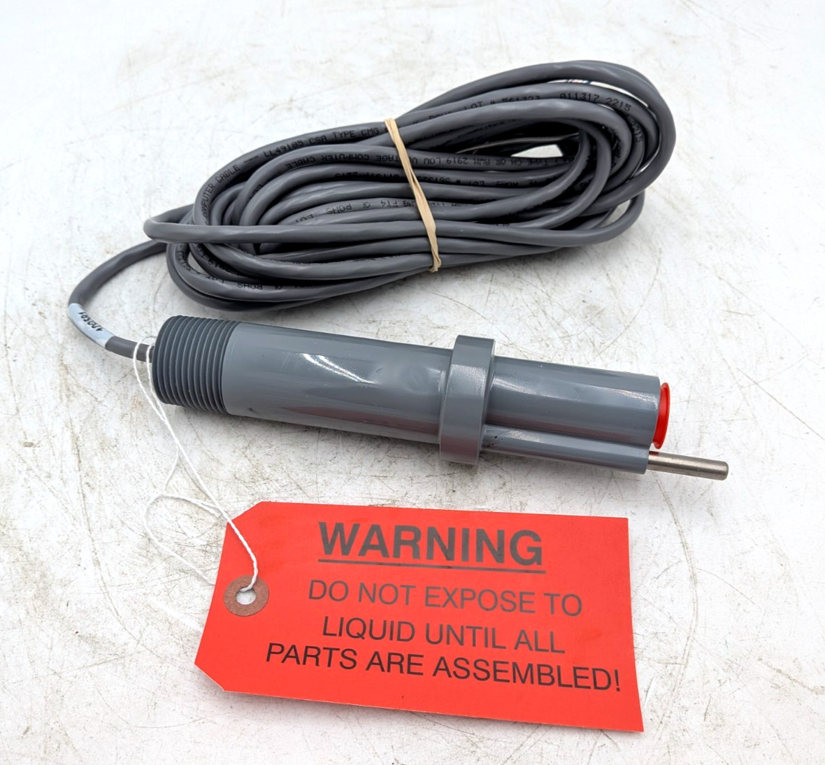 Walchem pH Sensor Preamplifier Housing 20ft Cable + 3/4" Tee (2017 DOM Surplus)