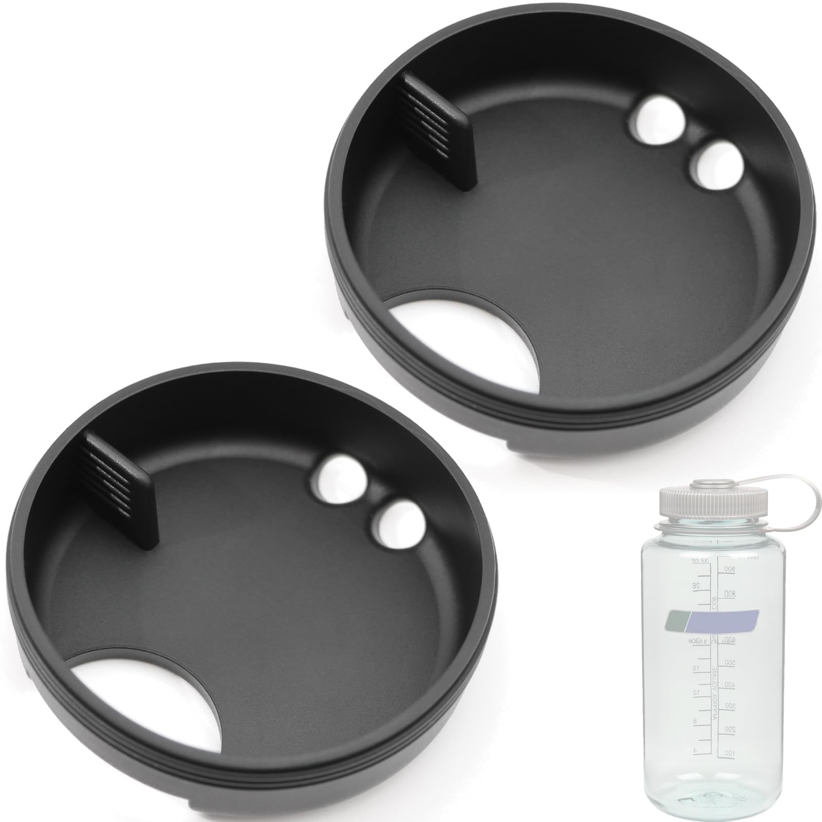 LUTQ 2-Pack Silicone Splashguard Compatible with Splash Guard 32 Oz 53mm Wide...