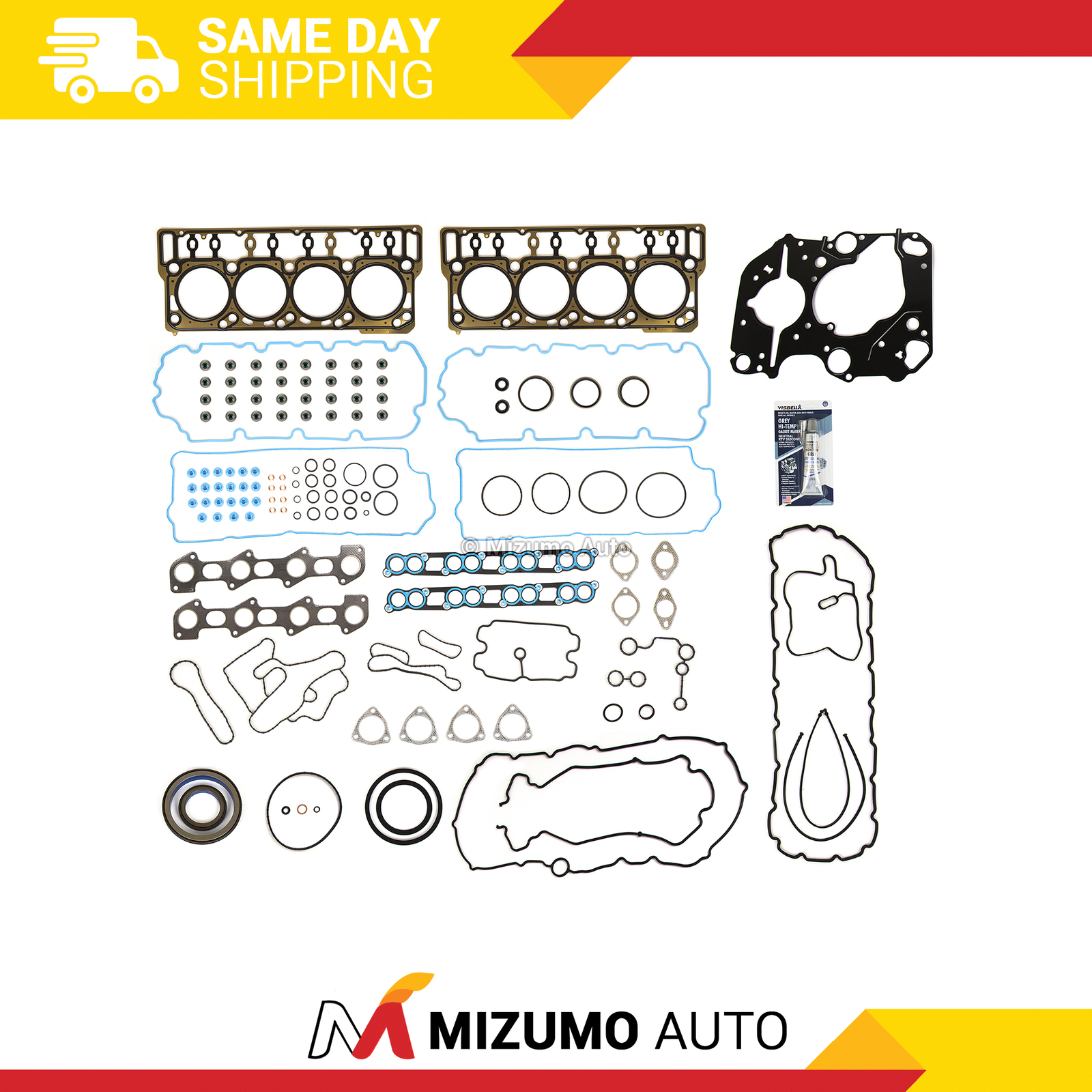 Full Gasket Set Fit 08-10 Ford F250 F350 Powerstroke Diesel Turbo 6.4L OHV
