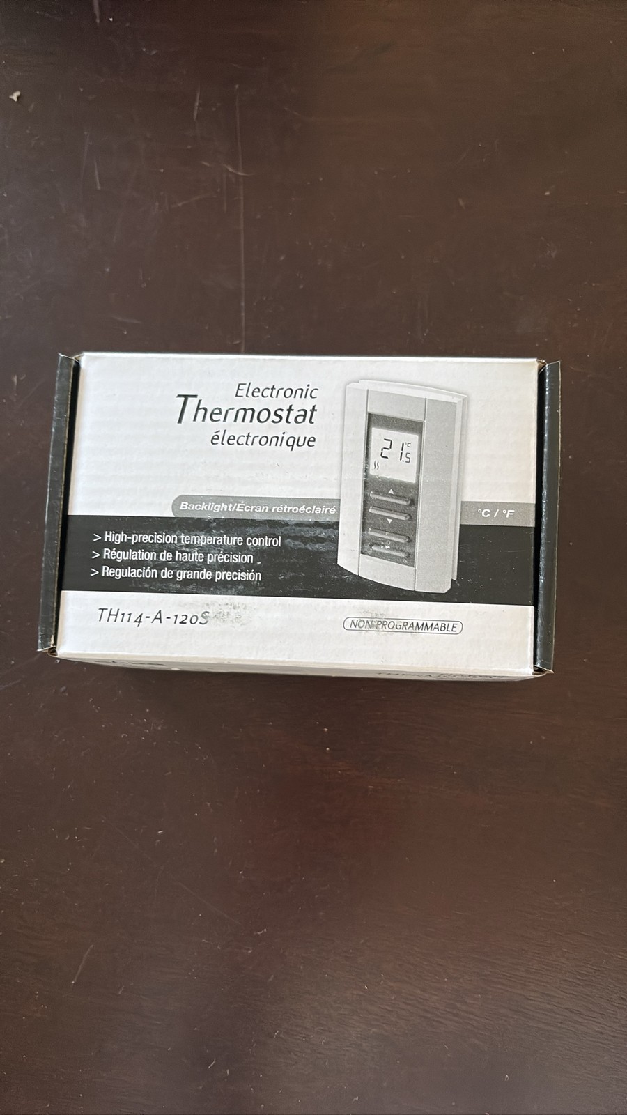 Aube Honeywell TH114-A-120S Electronic Thermostat 120V