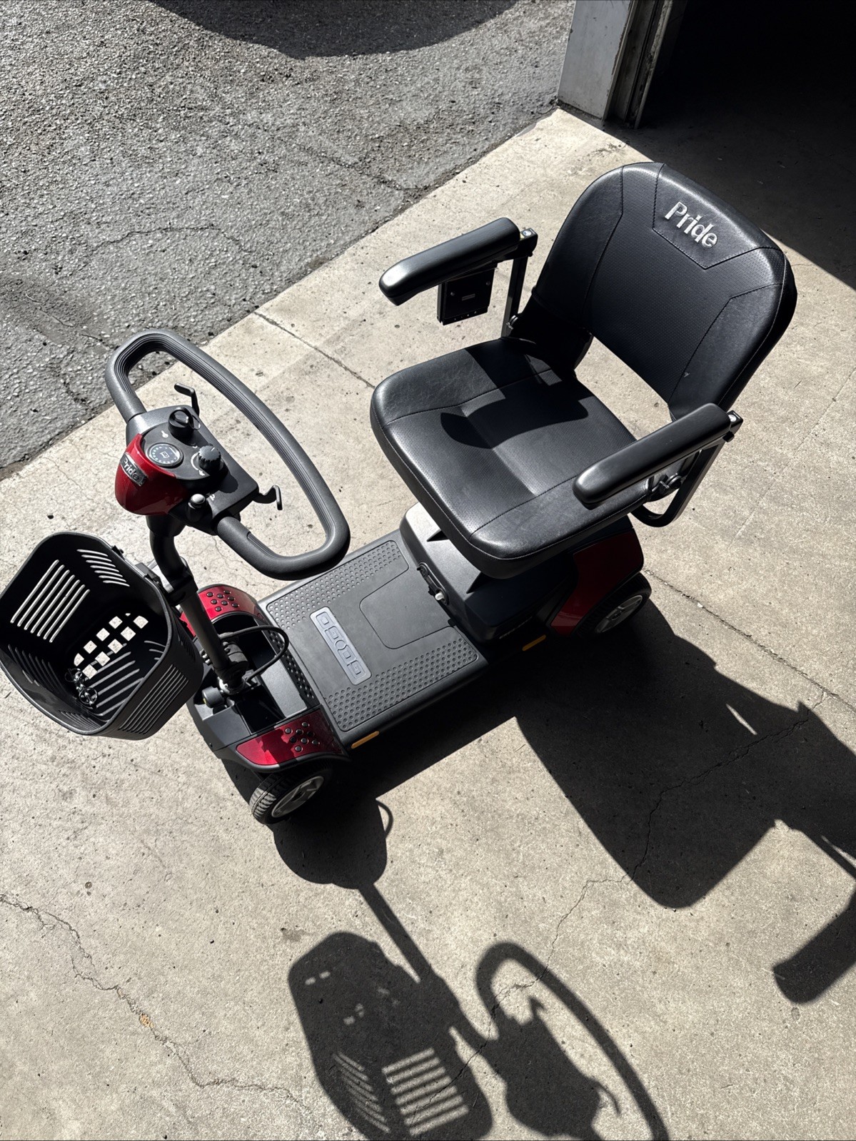 Pride Mobility Go-Go Elite Traveller 4-Wheel Mobility Scooter - Red