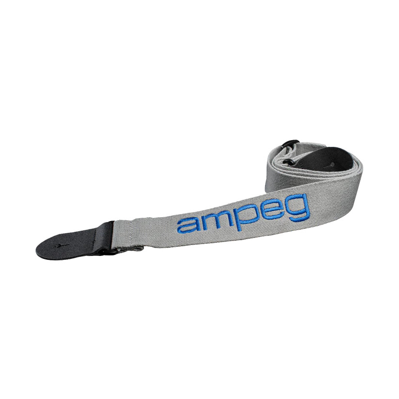 Ampeg Grey 2" Cotton Vintage Strap