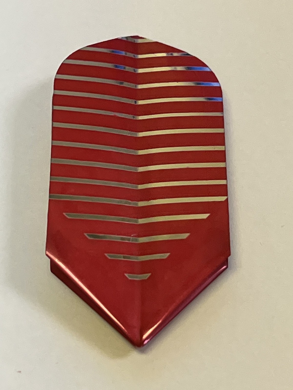 Red Silver Re-Seal Slim Dart Flights