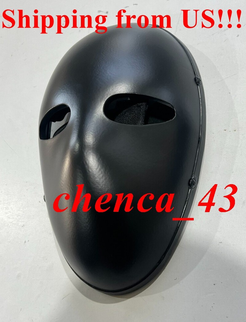 US Stock!!! Black NIJ Level IIIA Tactical Ballistic Bullet Proof Face Mask Armor