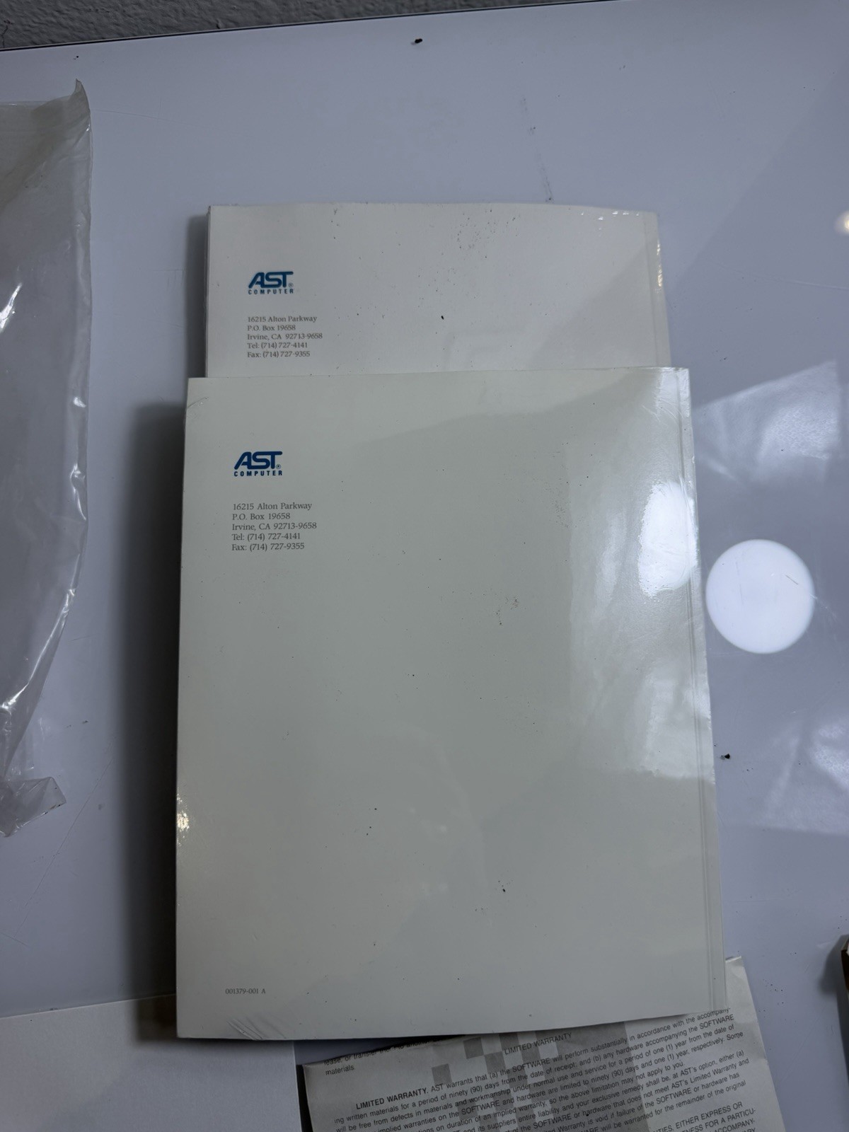 Microsoft Ms-dos 5.0 from AST Complete User Guide Brand New Vintage