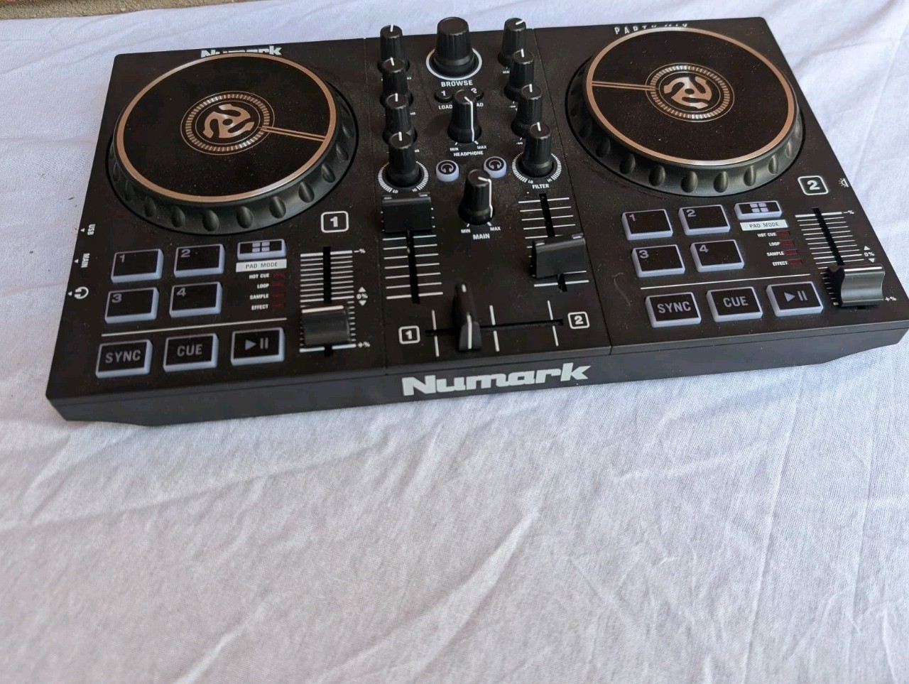 Numark Party Mix II DJ Controller With Built-in Light Show