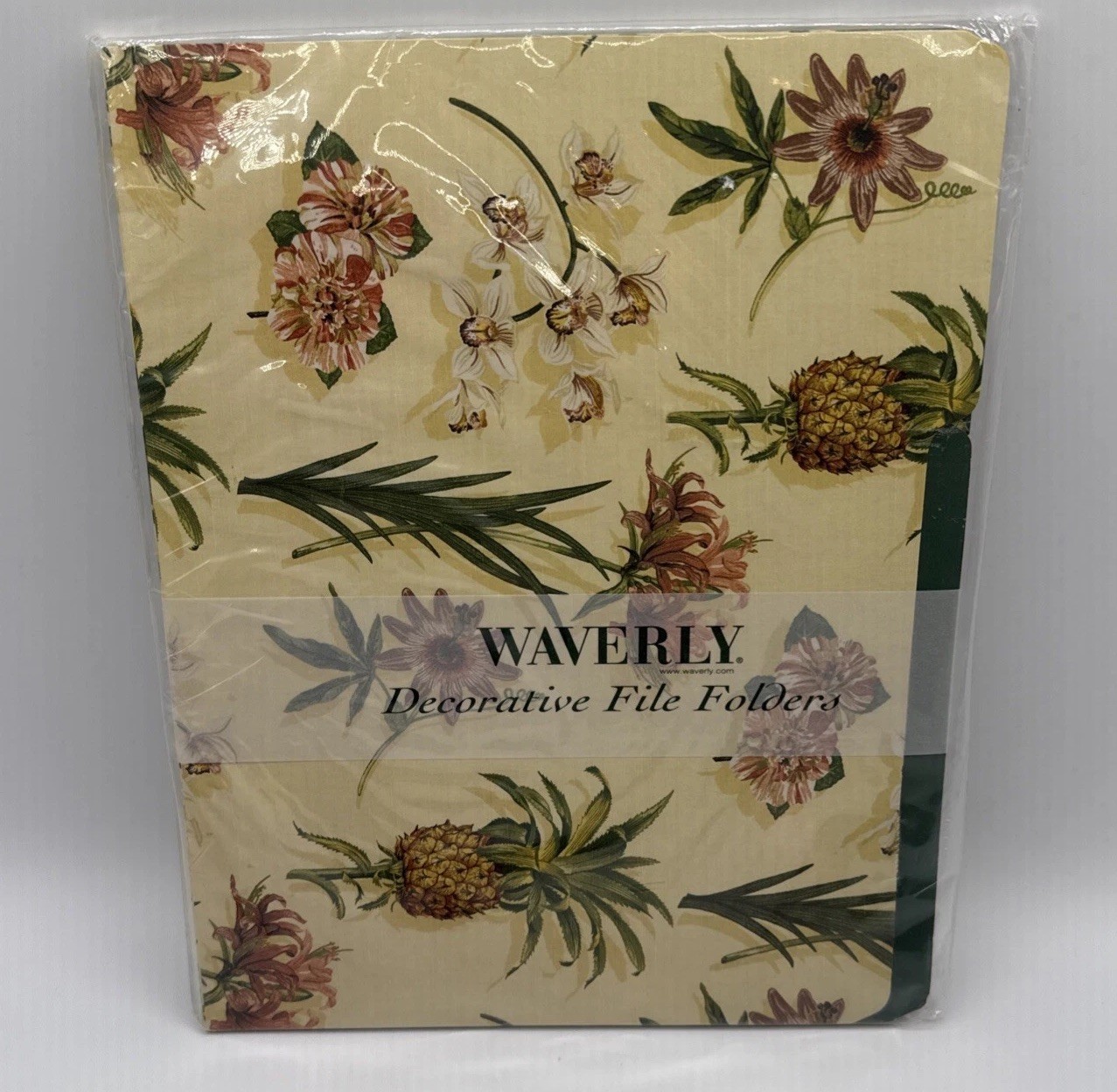 File Folders Decorative Boca Botanical Waverly Decorative NEW PACKAGE SEALED