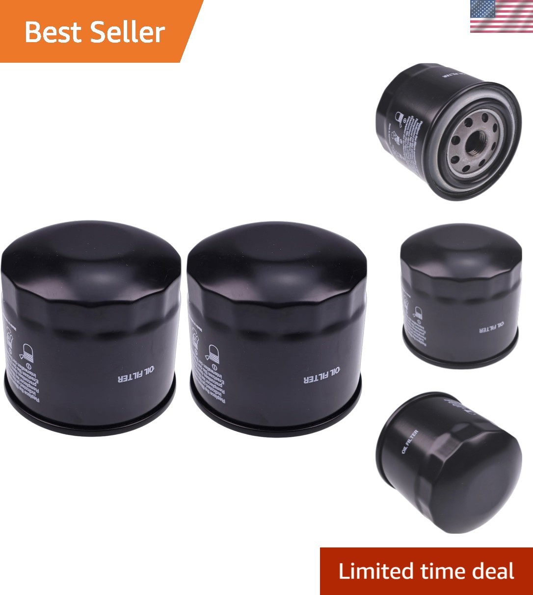 Value 2 Pack Oil Filter for Toro Timecutter - Compatibility with Various Mowers