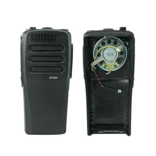1*Black Replacement With Speaker Housing Case Cover for CP200D Two Way Radios
