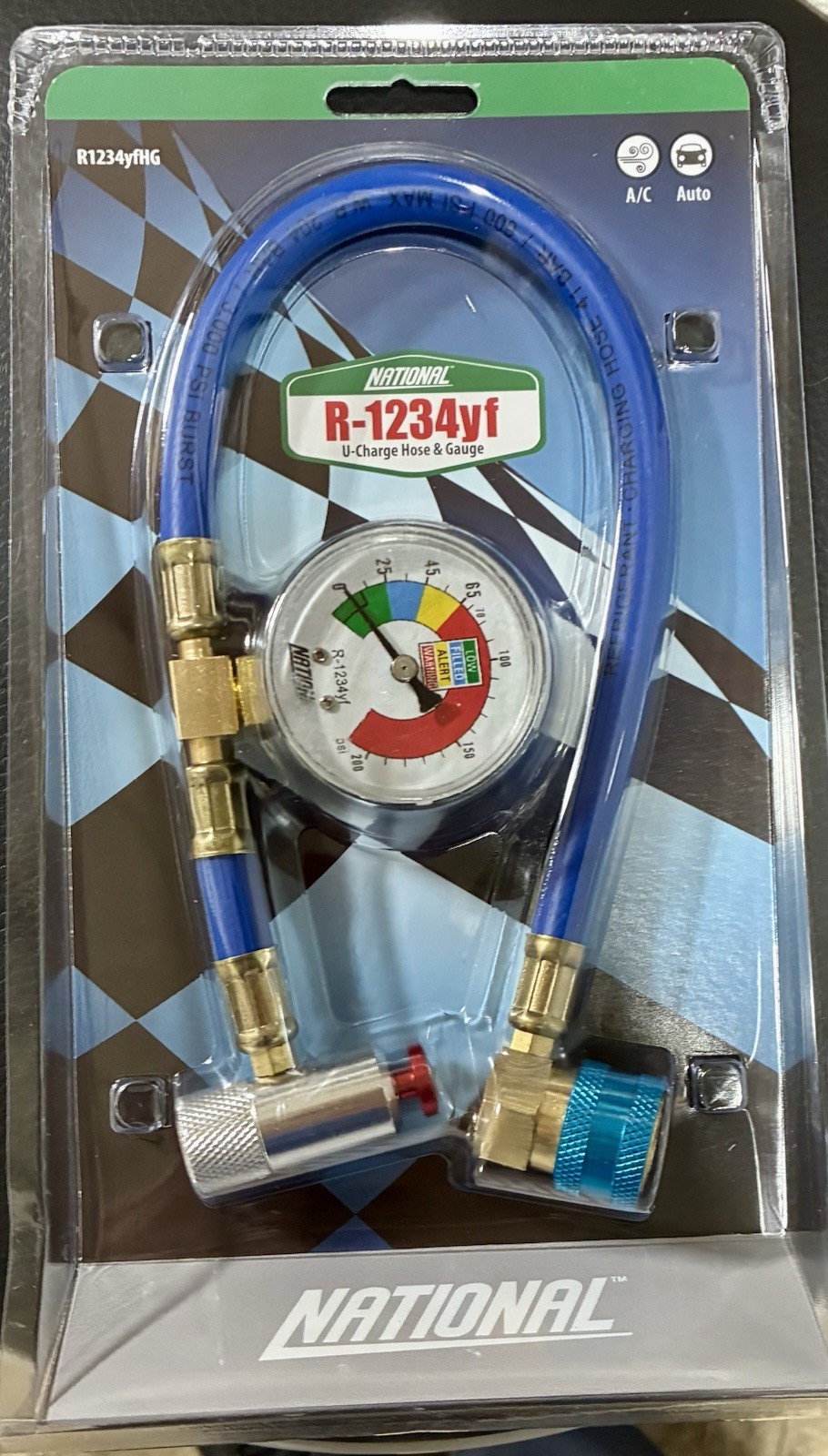 R-1234yf National U-charge And Gauge