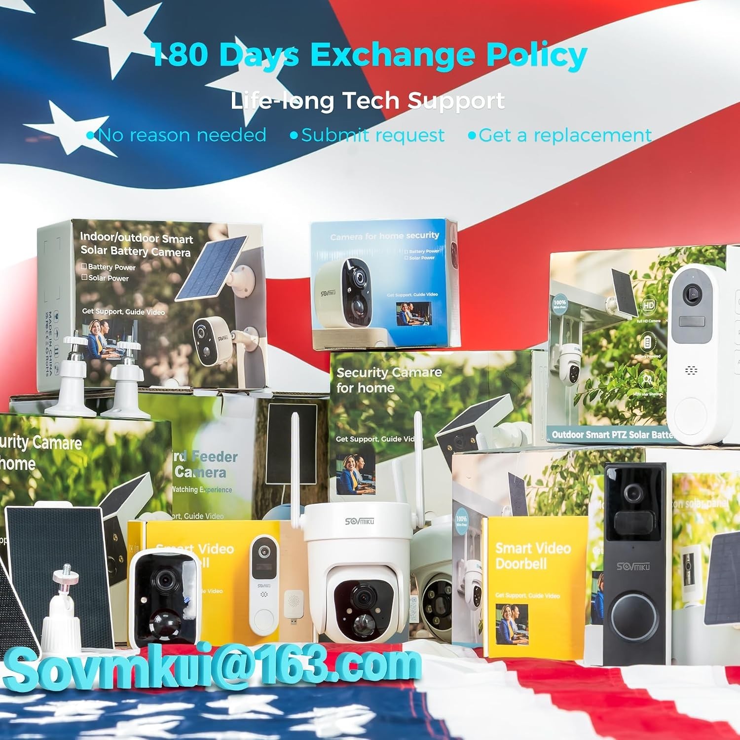 Vicohome 2K Solar Security Camera - 3MP Wireless Outdoor, Battery Powered, Co...