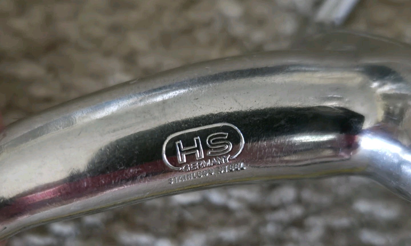 5" HS Herm Sprenger single jointed snaffle eggbutt *THE FAT ONE!*